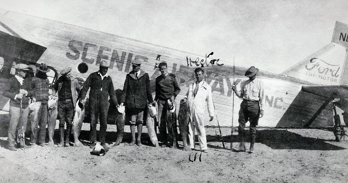1928, First Commercial Flight