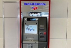 Bank of America ATM Machine.